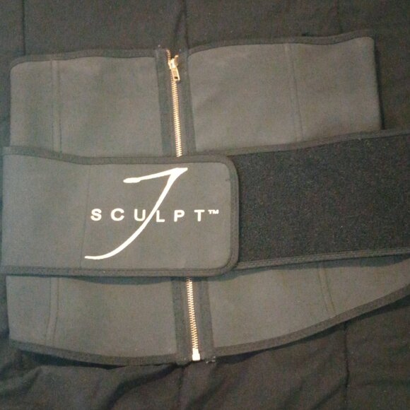 JSCULPT GOLD Waist Cincher Size 3XL- Black and Gold - Picture 2 of 2